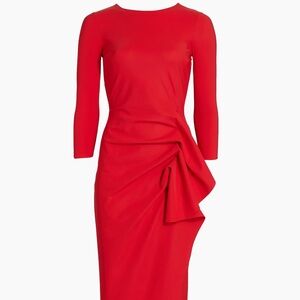 Elegant Red Evening Gown